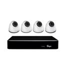 Kit camera dvr 4 canais e 4 cameras dome 1080p gs0900