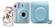 Kit Camera Instax Mini 12 com Bolsa e Filme 10 Foto