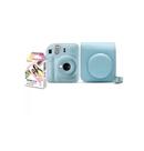 Kit Câmera instax mini 12 + filme 10 poses (Azul Candy) - Fujifilm