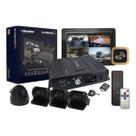 Kit cameras de Monitoramento e Gravação Veicular: 4G, GPS e Câmeras HD