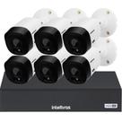Kit Câmeras de segurança Intelbras Dvr 8ch Multi HD 6 câmeras 1120B