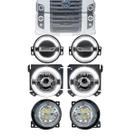 Kit Caminhão Constellation 2023 2024 2025 Farol Pisca Led Angel Eyes Auxiliar Milha Led Lanterna