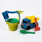 Kit Caminhao Pa Rastelo Baldinho Praia Brinquedo Infantil Criança
