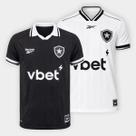 Kit Camisa Botafogo II e III 25/26 Torcedor Reebok Masculina