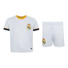 Kit Camisa e Calção Braziline Mini Craque Real Madrid Infantil