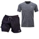 Kit Camisa Esportiva Dagg Premium + Short Academia e Térmico 2em1 Dagg