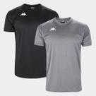 Kit Camisa Kappa Fardamento Modena Com 2 Peças Masculina Kit Camisa Kappa Fardamento Modena Com 2 Peças Masculina
