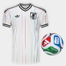 Kit Camisa Seleção Japão Away 2026 Originals + Bola Trionda Training Adidas Kit Camisa Seleção Japão Away 2026 Originals + Bola Trionda Training Adidas