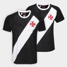 Kit Camisa Vasco Braziline Principia Casal que Torce Junto