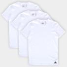 Kit Camiseta Adidas Básicas 3 Peças Masculino