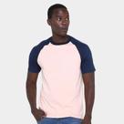 Kit Camiseta Básicos Raglan 2 Peças Masculina