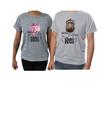 Kit Camiseta Casal Personalizada Religiosa - Sou Filha(o) do Rei - Tecido Poliéster Kit Camiseta Casal Personalizada Religiosa - Sou Filha(o) do Rei - Tecido Poliéster