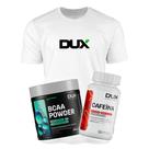 Kit Camiseta Dux BCAA e Cafeina Dry Fit Camisa Academia -