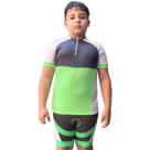 Kit Camiseta e Bermuda para Ciclismo MTB - Infantil