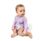 Kit Camiseta E Biquini Bebes Gatinha Proteção uv50 Kamylus