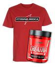 Kit Camiseta Integralmedica Creatina 60 caps DryFit Integral - Kit Camiseta Integralmedica Creatina 60 caps DryFit Integral -