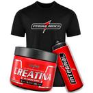 Kit Camiseta Integralmedica Creatina Squeeze Camisa Dry Fit -