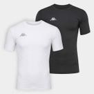 Kit Camiseta Kappa Térmica Embrace C/2 Masculina Kit Camiseta Kappa Térmica Embrace C/2 Masculina