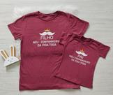 Kit camiseta pai e filho dia dos pais Kit camiseta pai e filho dia dos pais