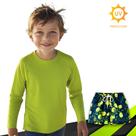 Kit Camiseta Proteção Solar UV Original + Short Verão Praia Tactel INFANTIL PLT 369