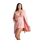 Kit Camisola com Click Frontal Amamentação e Robe Luxo