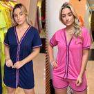 Kit Camisola e Pijama aberto com botões, baby doll blogueira americano e camisola, cirúrgico / gestação / amamentação Kit Camisola e Pijama aberto com botões, baby doll blogueira americano e camisola, cirúrgico / gestação / amamentação