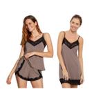 Kit Camisola Em Renda e Microfibra Hope - L11550 + Pijama Short Doll Básico Renda Hope LCS550 Tamanho:EGCor:Avelã Kit Camisola Em Renda e Microfibra Hope - L11550 + Pijama Short Doll Básico Renda Hope LCS550 Tamanho:EGCor:Avelã