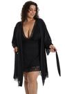Kit Camisola Plus Size Feminino + Robe Roupão de Banho Luxo com Renda Kit Camisola Plus Size Feminino + Robe Roupão de Banho Luxo com Renda