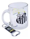 Kit Caneca + Abridor De Garrafas Santos Fc Sfc 350ml