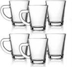 Kit Caneca de Vidro 70ML 6 Peças FRATELLI