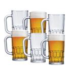 Kit Caneca de Vidro Tivoli, Chopp 6pcs,360ml- Ruvolo