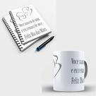 Kit Caneca e Caderno de Anotação Dia das Mães Mod. 05 Kit Caneca e Caderno de Anotação Dia das Mães Mod. 05