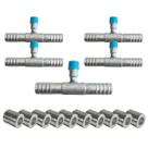 Kit Caneca E Emenda Com Ventil R134 12mm Alumínio 15 Unidades Kit Caneca E Emenda Com Ventil R134 12mm Alumínio 15 Unidades
