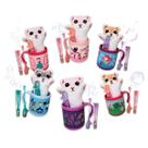 Kit Caneca Infantil 200ml + Chaveiro Gatinho + Lança Bolha