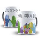 Kit Caneca para Autistas Nós somos todos diferentes + almochaveiro Kit Caneca para Autistas Nós somos todos diferentes + almochaveiro