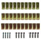 Kit Caneca Reduzida E Salva Vida 6 8 10mm Aço 42 Unidades