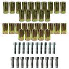 Kit Caneca Reduzida E Salva Vida 6mm 8mm Aço 50 Unidades