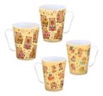 Kit Canecas Capivara Em Plástico Decoração Lembrancinhas