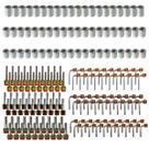 Kit Canecas E Conexões 6mm 8mm 10mm Alumínio 180 Unidades