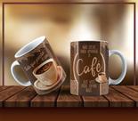 Kit Canecas personalizadas tema Café