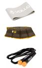 Kit Caneleira peso 1 kg mini band e corda de pular vollo