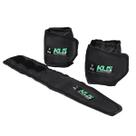 Kit Caneleira Tornozeleira De Peso 1kg 2kg 3kg