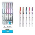 Kit Caneta colorida Esferográfica Cis Minus 5 Unidades Macia