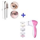 Kit Caneta Depiladora Pelos Sobrancelhas NV + Massageador Pele Perfeita Esfoliação 5 Em 1 Kit Caneta Depiladora Pelos Sobrancelhas NV + Massageador Pele Perfeita Esfoliação 5 Em 1