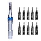 Kit Caneta Dermapen + 10 Cartuchos Com 36 Agulhas - Smart GR