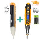 Kit Caneta Detectora de Tensão + Chave de Teste Digital de Corrente 12V a 250V Voltagem Kit Caneta Detectora de Tensão + Chave de Teste Digital de Corrente 12V a 250V Voltagem