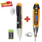 Kit Caneta Detectora de Tensão e Chave de Teste Digital de Corrente