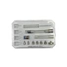 Kit Caneta Diamantada 05 Ponteiras Corpo em Acrílico - Ozotec