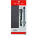 Kit Caneta Esferográfica 1.0mm + Lapiseira 0.7mm + Mina De Grafite Poly FABER-CASTELL Kit Caneta Esferográfica 1.0mm + Lapiseira 0.7mm + Mina De Grafite Poly FABER-CASTELL