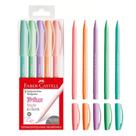 Kit Caneta Esferográfica Trilux Style com 5 Cores - Faber- Castell/ WX Gift